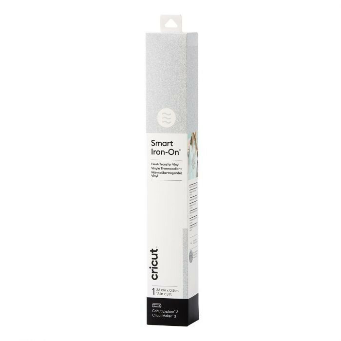 2008676 - Cricut Smart Iron-on 33x91cm 1 sheet (Glitter Silver)