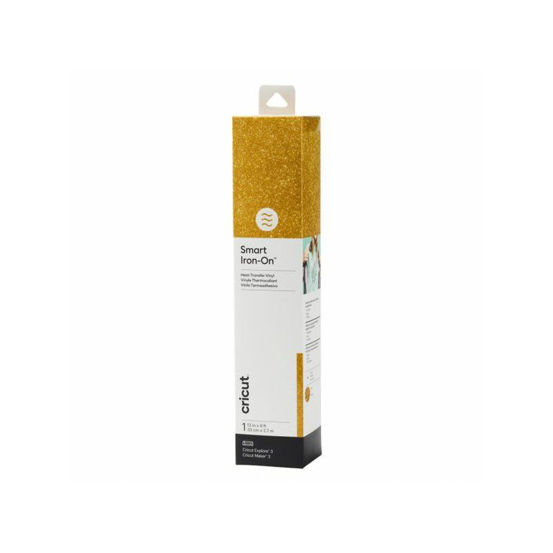 2008674 - Cricut Smart Iron-on 33x273cm 1 sheet (Glitter Gold)