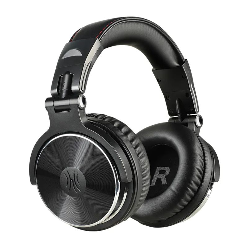 Oneodio Pro 10 Professional Wired Over Ear DJ and Studio Monitoring Headphones - Black (UNBOXED DEAL)