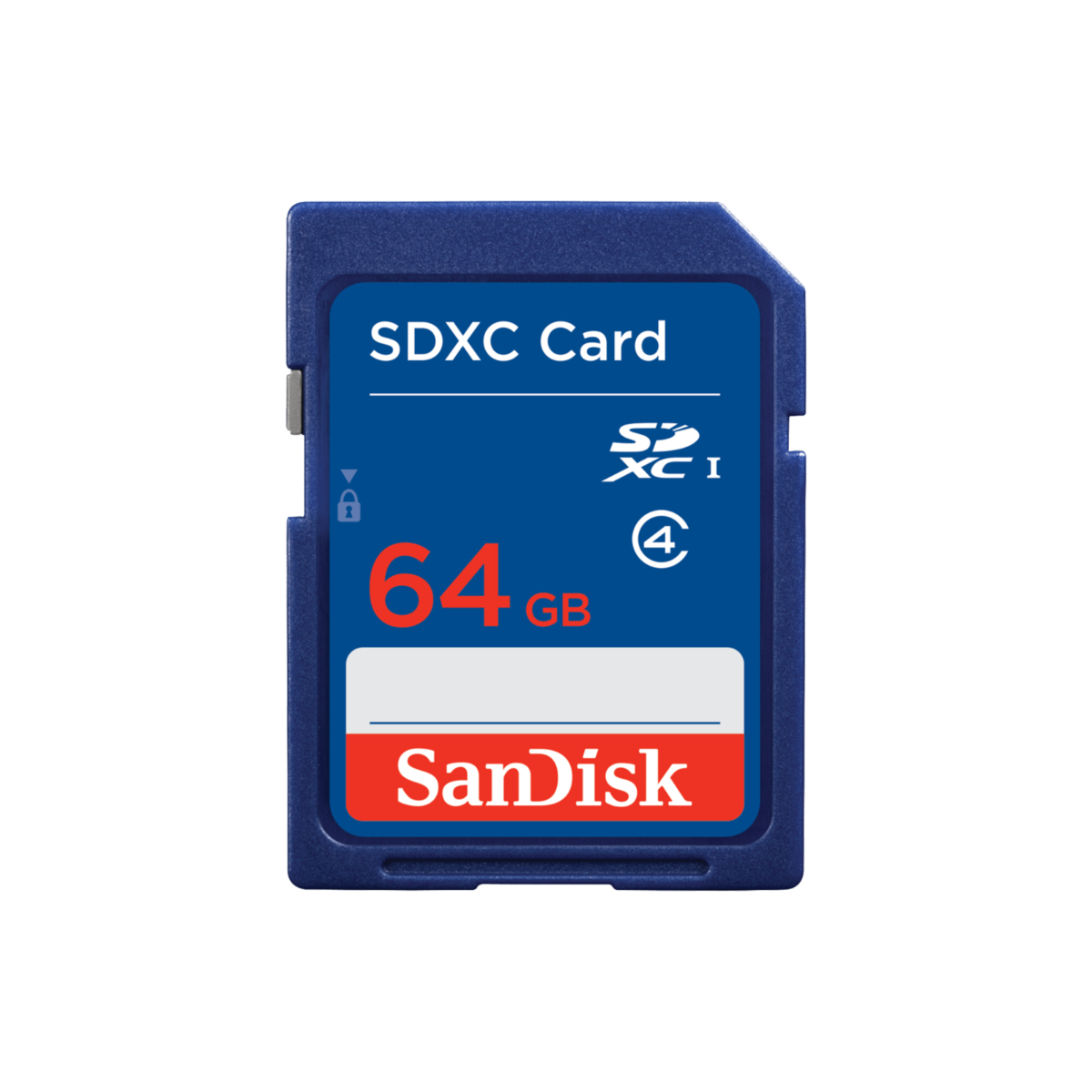 SANDISK 64GB SDHC CLASS 4 MEMORY CARD-0