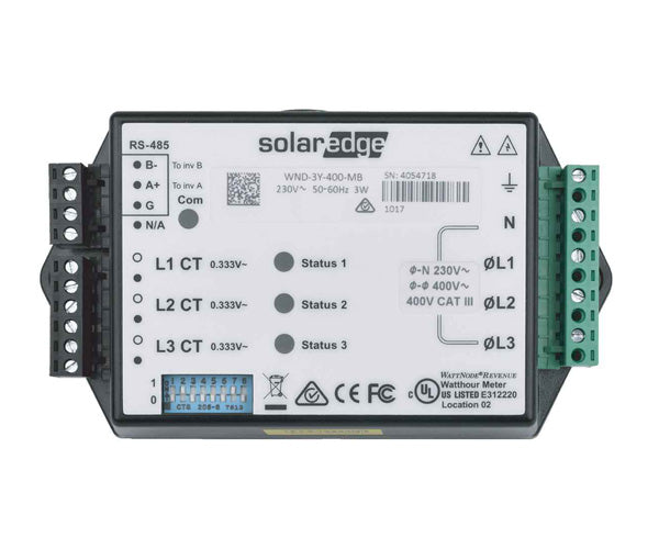 Solar Edge -1PH/3PH 230/400V Energy Meter with Modbus Connection DIN-Rail CLASS 05 V2-0