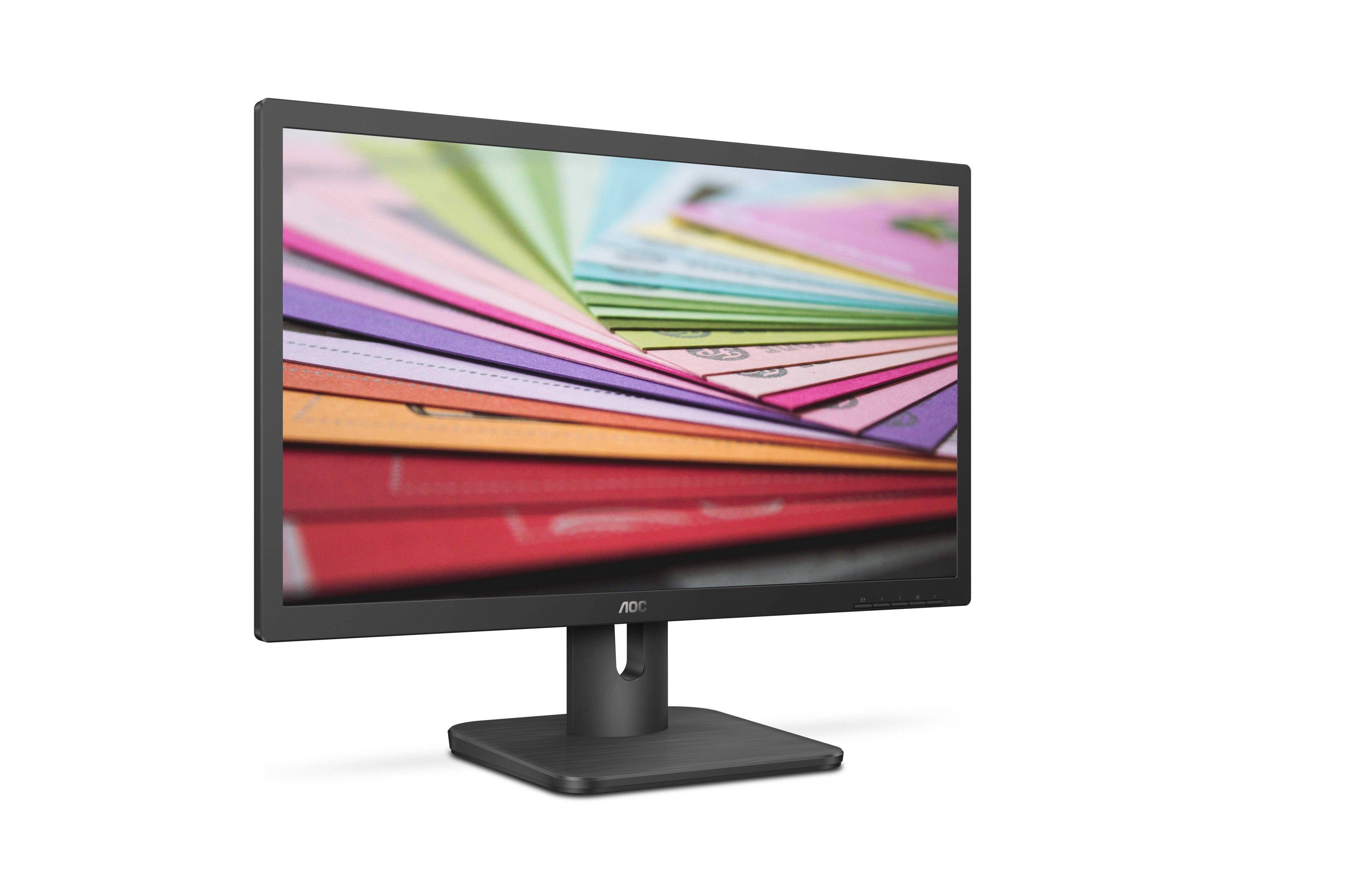 AOC Monitor 21.5 TN Panel; 1920x1080@60Hz; HDMI+VGA; earphone; Flicker free; VESA; 4 year warranty