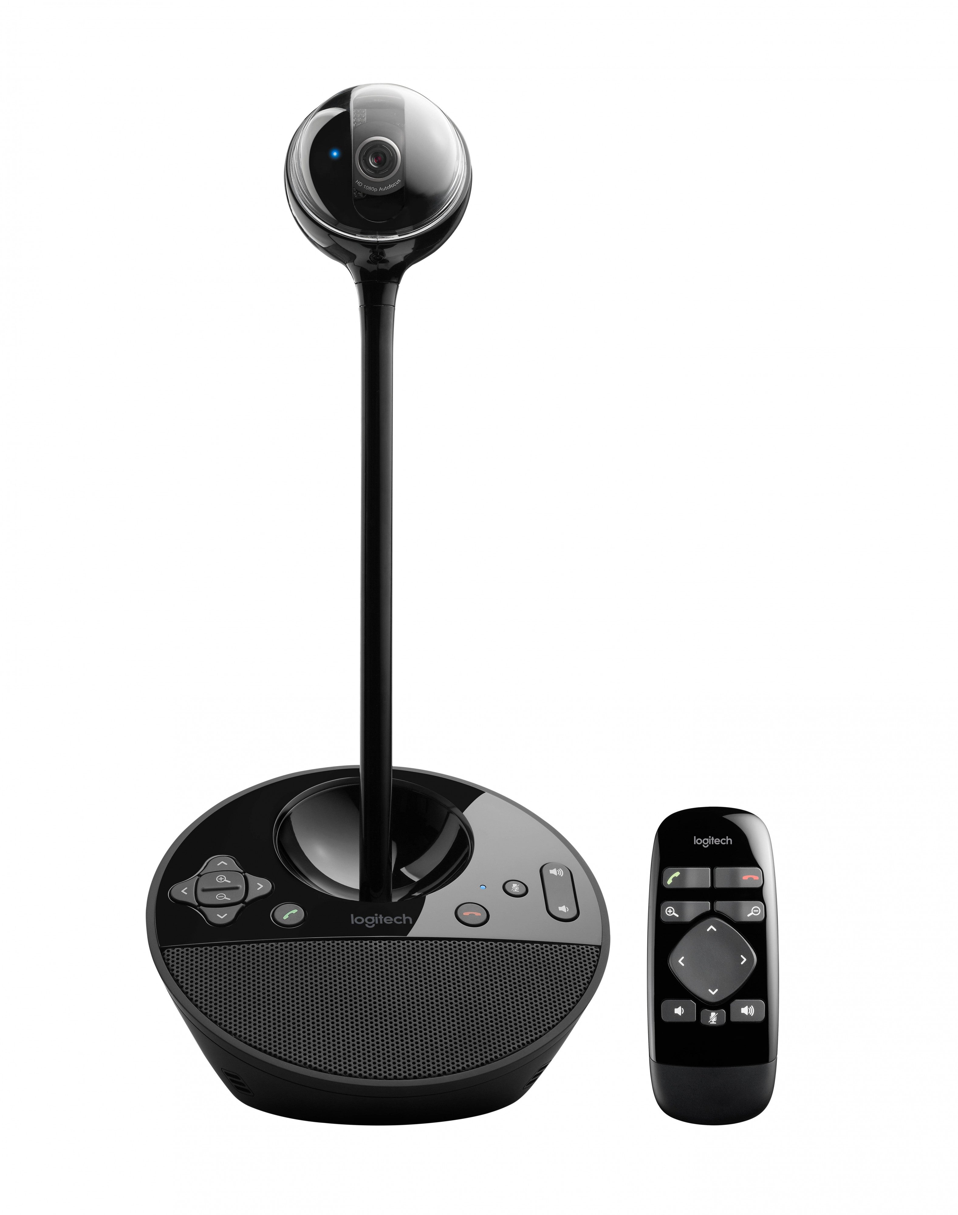 Logitech VC Conference Camera BCC950 Carl Zeiss optics 90 degree field of view with autofocus Integrated full duplex speakerphon