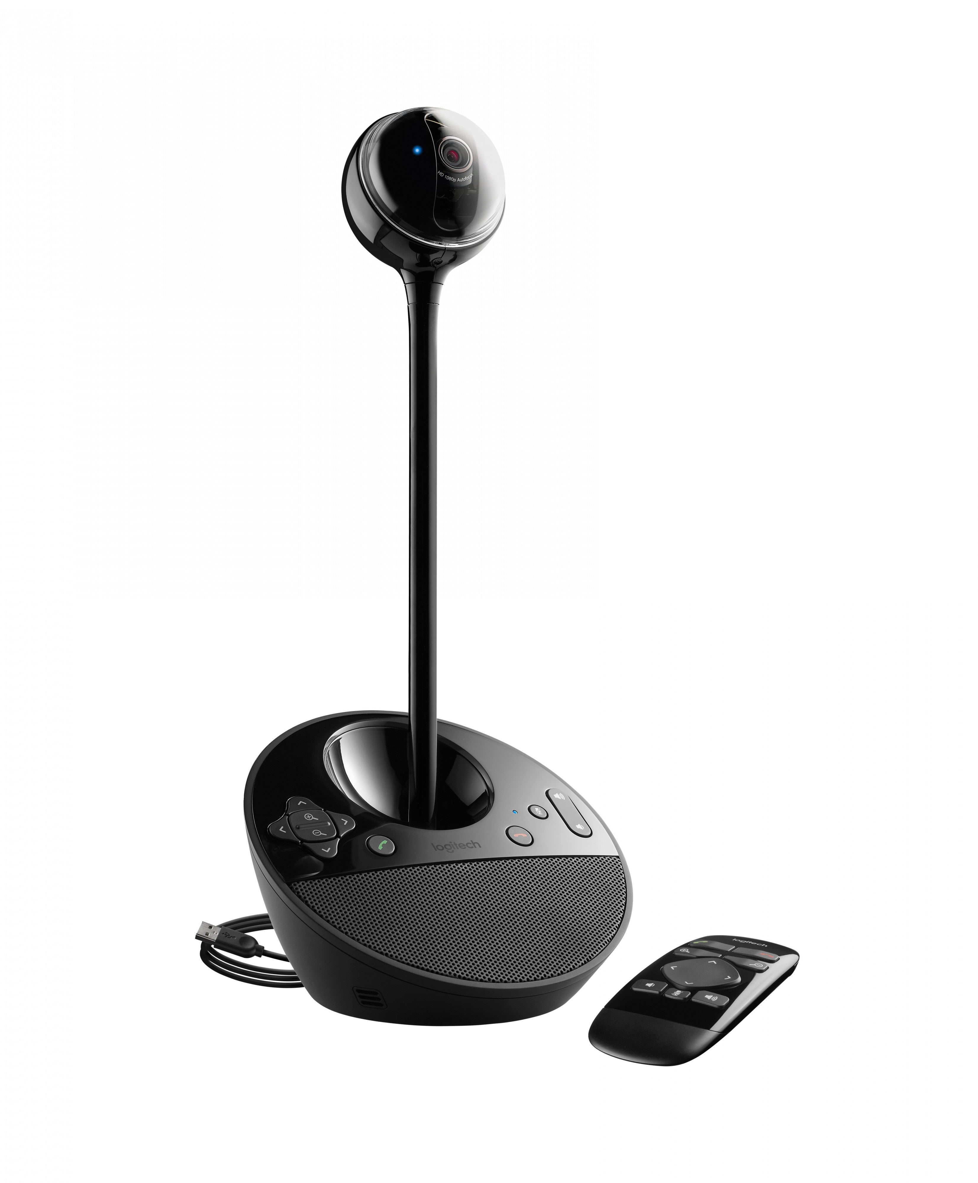 Logitech VC Conference Camera BCC950 Carl Zeiss optics 90 degree field of view with autofocus Integrated full duplex speakerphon