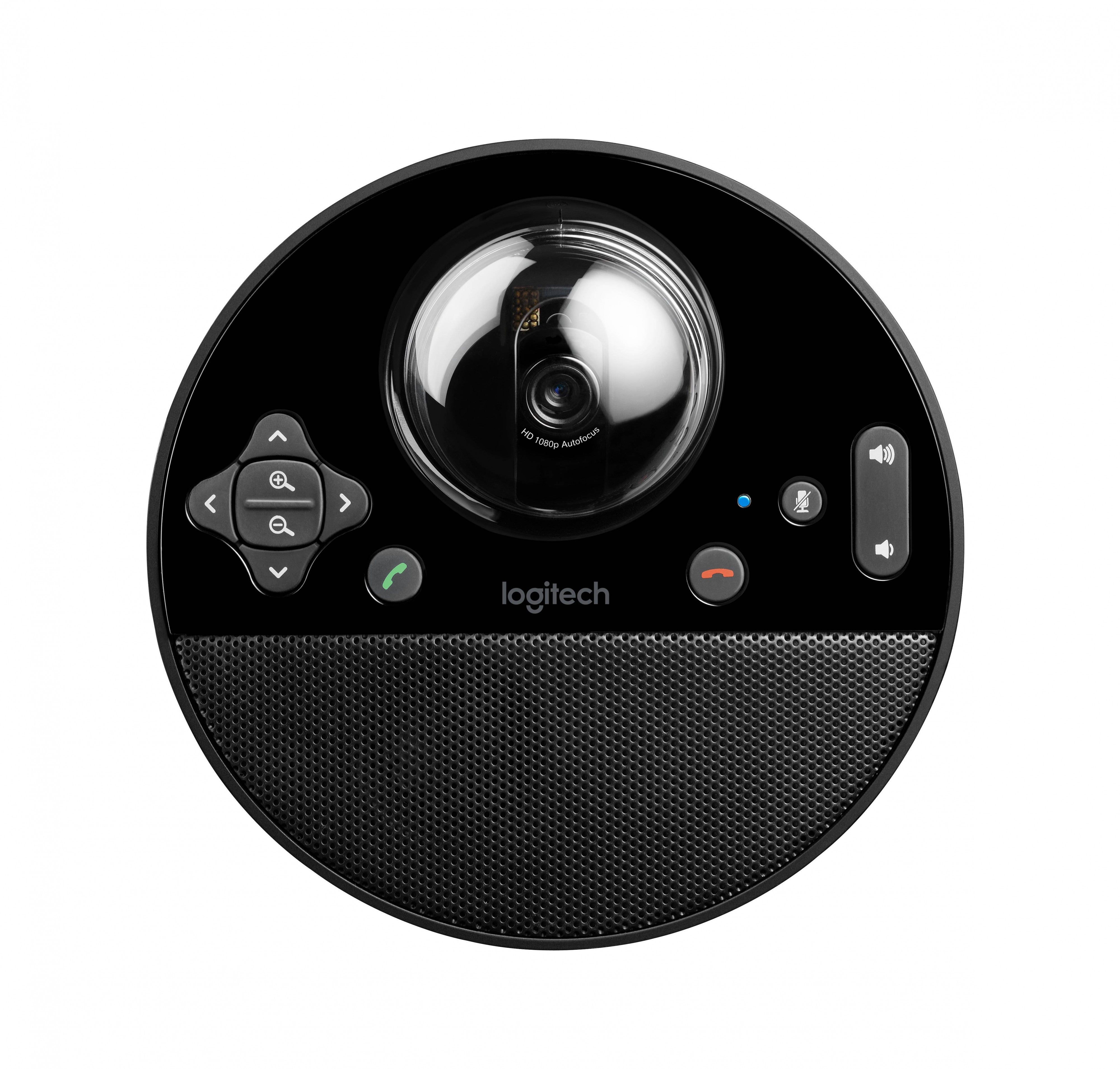 Logitech VC Conference Camera BCC950 Carl Zeiss optics 90 degree field of view with autofocus Integrated full duplex speakerphon