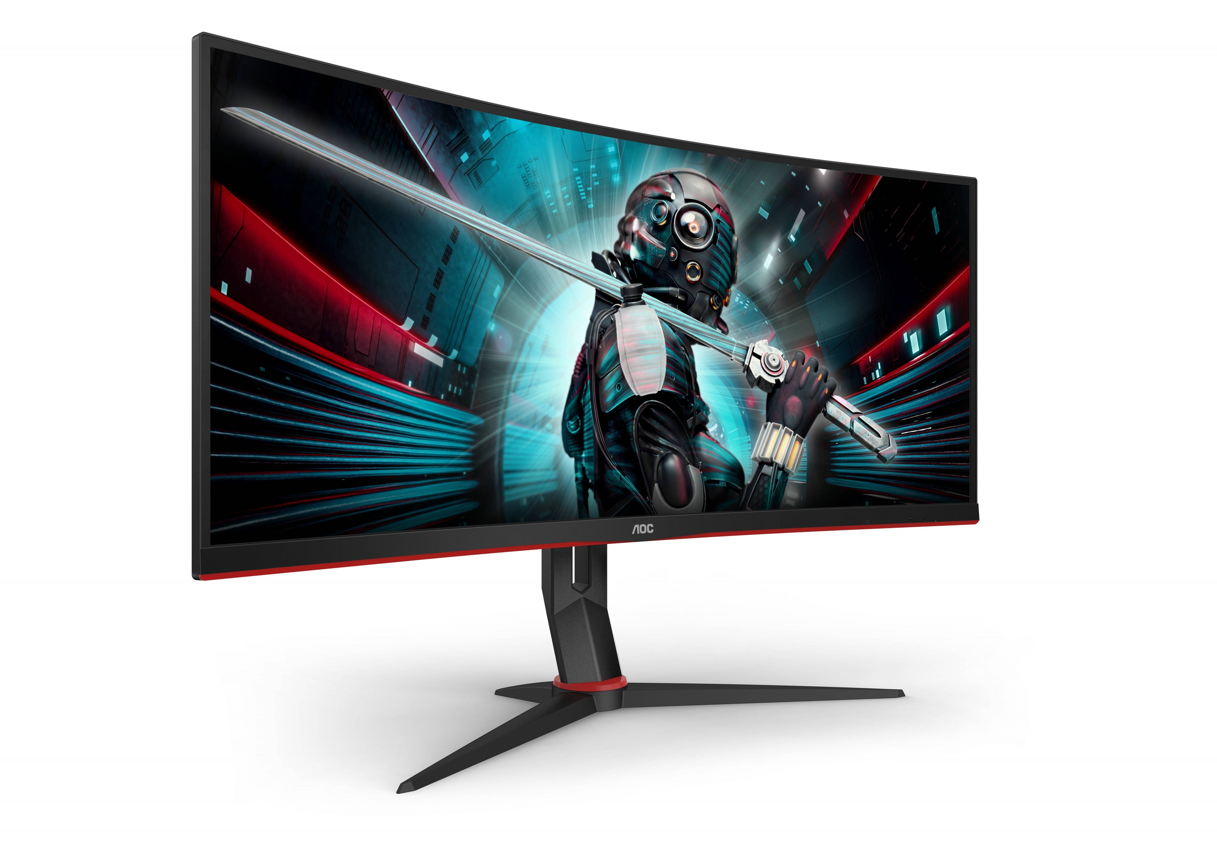 Agon Monitor: 34'' Curved Monitor 3440 x1440; MVA; 144hz; D Sub; GP; HDMI; Display Port; 4 year carry in/swop out.