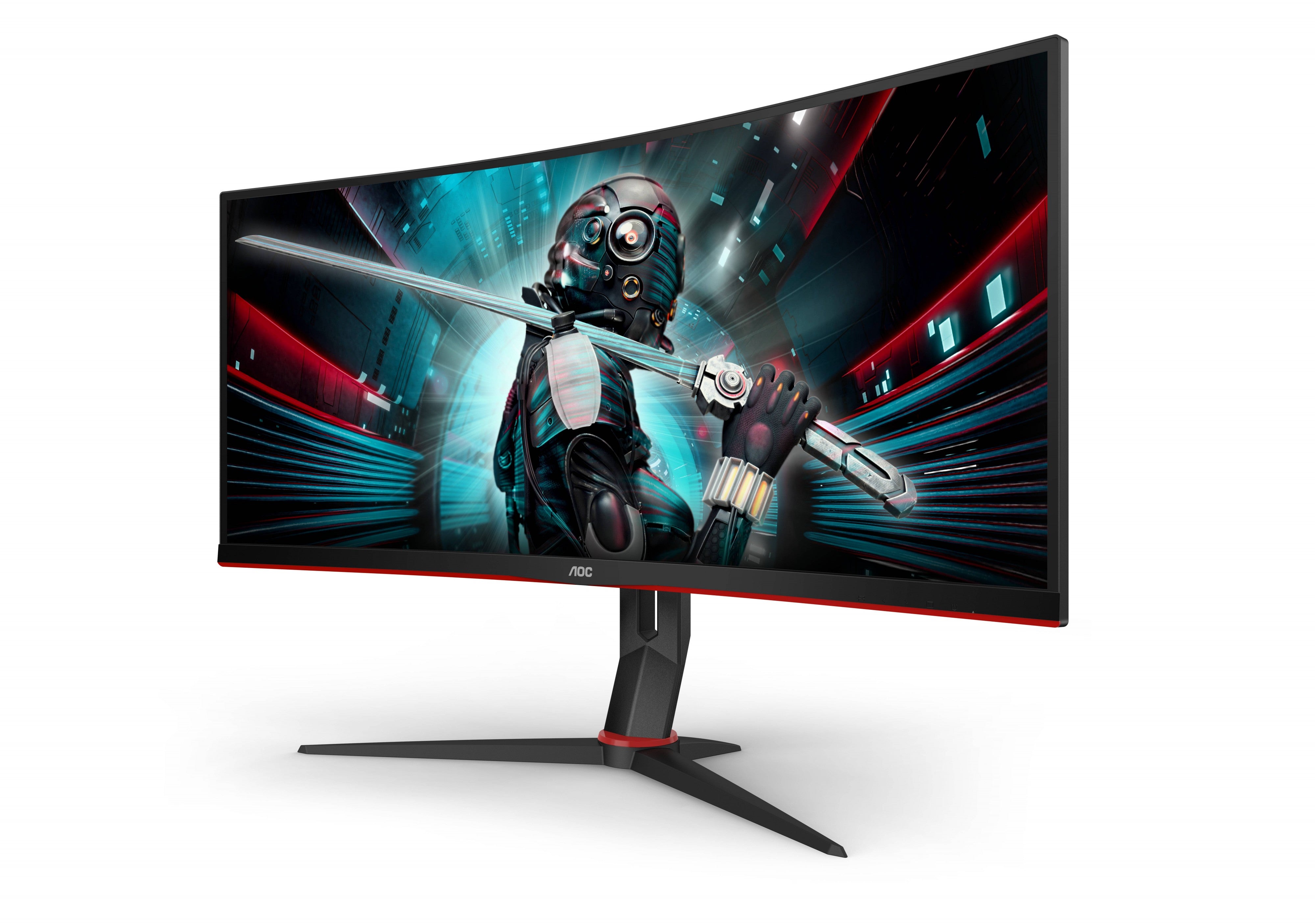 Agon Monitor: 34'' Curved Monitor 3440 x1440; MVA; 144hz; D Sub; GP; HDMI; Display Port; 4 year carry in/swop out.
