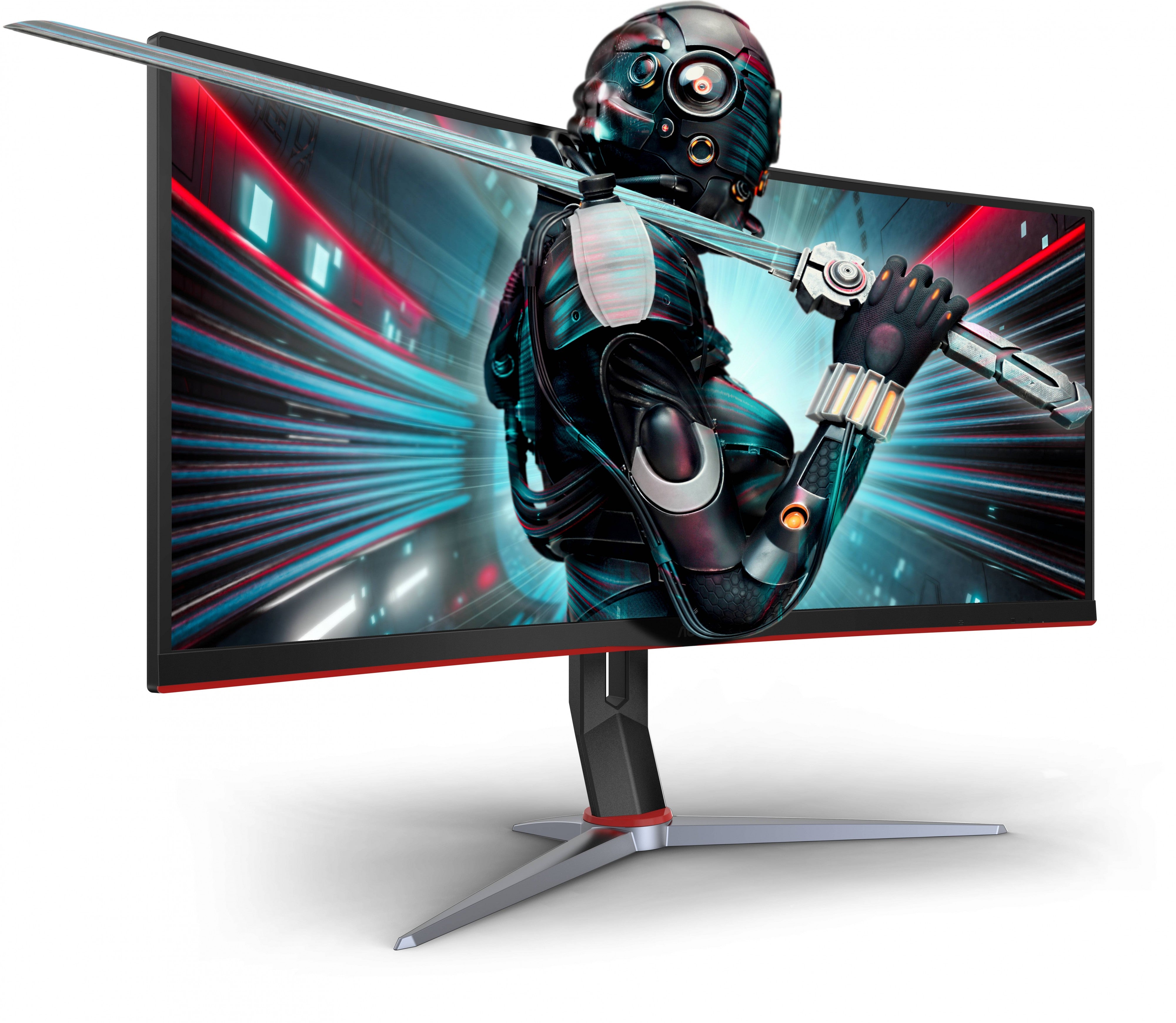 Agon Monitor: 34'' Curved Monitor 3440 x1440; MVA; 144hz; D Sub; GP; HDMI; Display Port; 4 year carry in/swop out.
