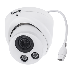 VIVOTEK Turret Camera; IK10 IP66; 5MP; 2.8-12mm; 30M IR; Mic